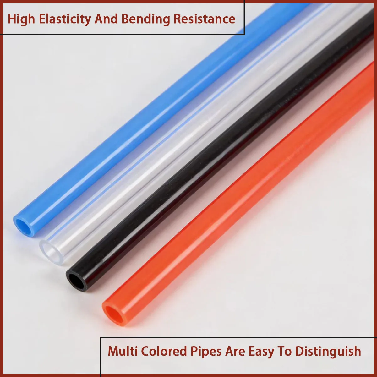 Outer diameter 4-12mm multi-color polyurethane hose for pneumatic equipment, mechanical matching, etc