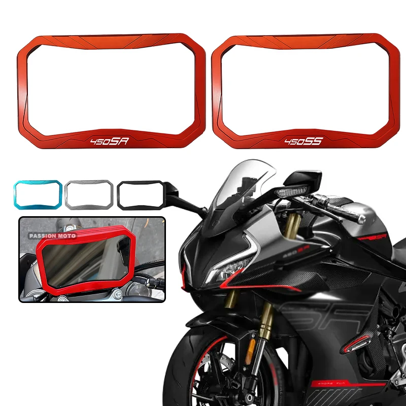 Für CFMOTO 45SS 450SR SR450 SS450 2022-2025 2024 Motorrad Instrumentenrahmenabdeckung Blendschutz Bildschirmabdeckung