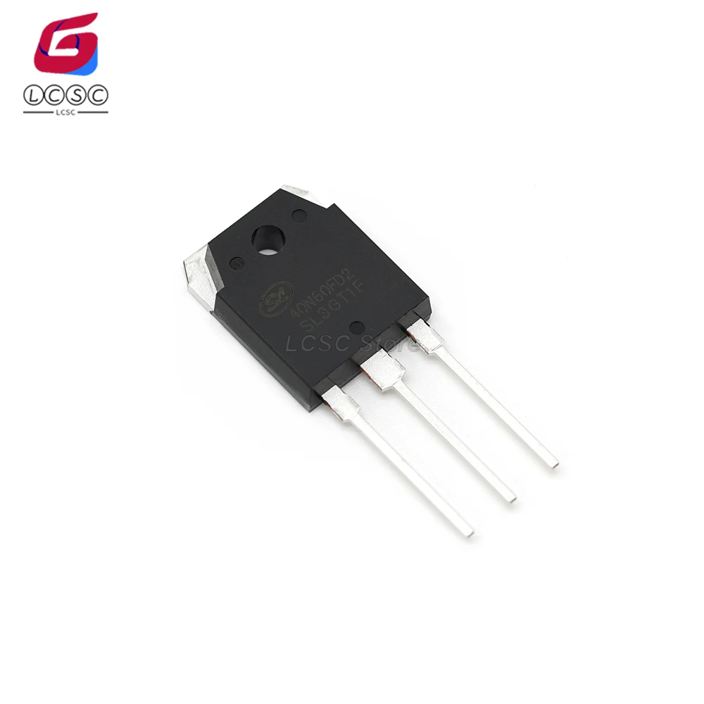 5Pcs/Lot Original SL 40N60FD2 IGBT 40A/600V Transistor SGT40N60FD2PN TO-3P applied to induction heating UPS, SMPS, and PFC - 502 5Pcs/Lot Original SL 40N60FD2 IGBT 40A/600V Transistor SGT40N60FD2PN TO-3P applied to induction heating UPS, SMPS, and PFC - 502