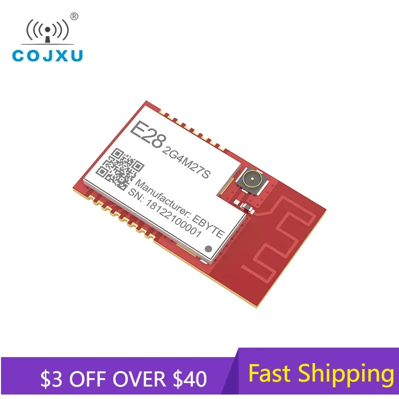 SX1281 Sans Fil LoRa Tech BLE 2.4G 27dBm éventuelles I Longue Portée 8000m IPEX/PCB SMD Tech E28-2G4M27S Sans Fil Rf Transcsec