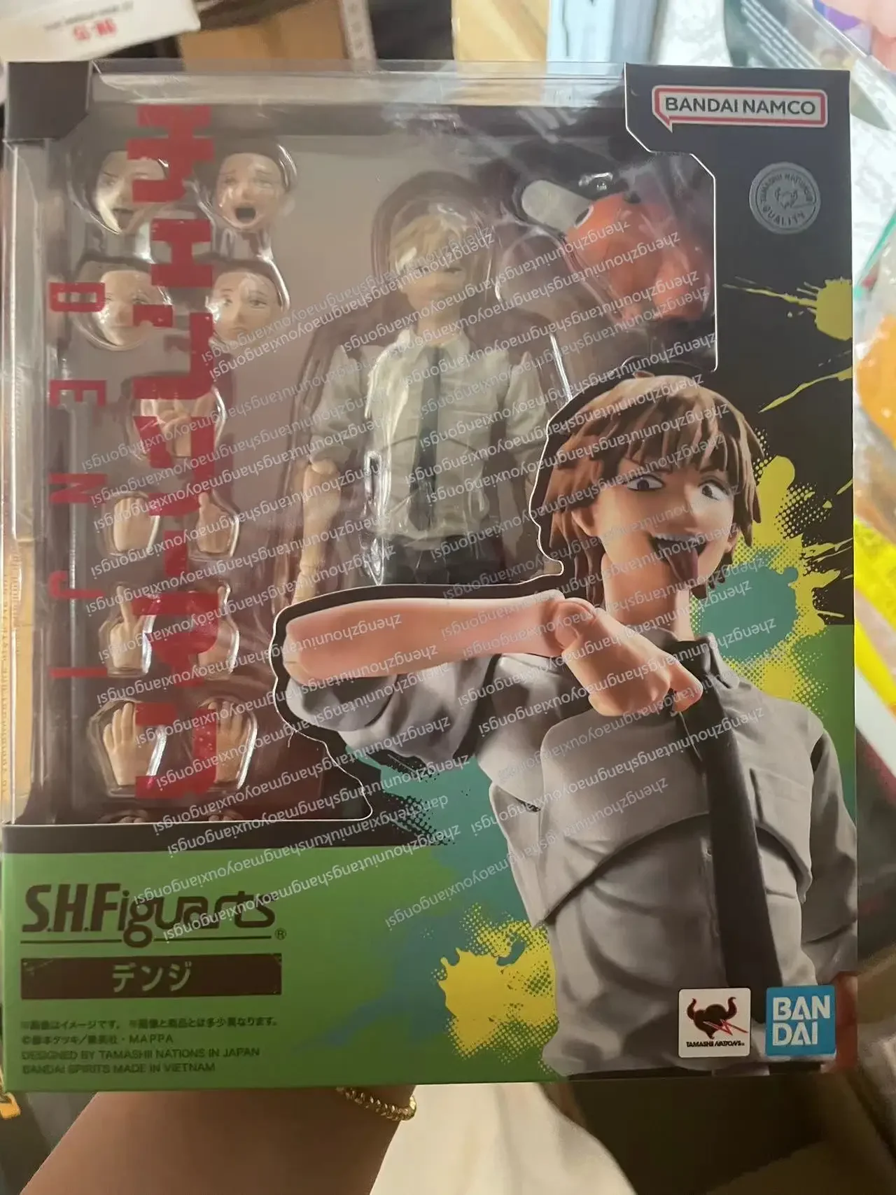 

In Stock Bandai SHF Chainsaw Man Chainsaw Man Denji Pochita Normalcy Ordinary Man Costume Action Figure Collection Gift