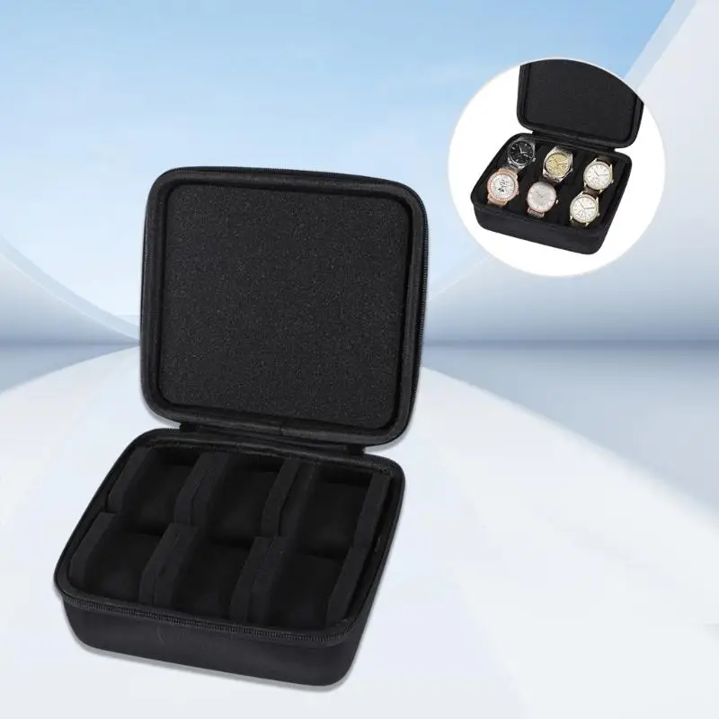 

Портативная коробка для хранения часов с водным доказательством Carriyng Case Bag для коробки для наручных часов