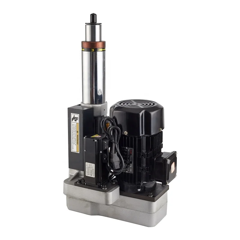 

New CNC PLC Automatic Servo Motor Control Spindle Feed Power Head With Gear & Engine 600-8000 RPM 380V 1.5kW