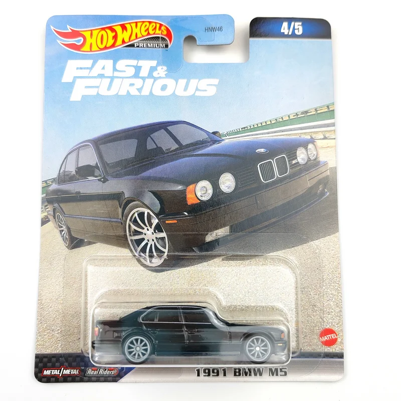 Hot Wheels Cars Fast and Furious TOYOTA SUPRA 1991 BMW M5 LAND ROVER 1/64 Metal Die-cast Model Collection Toy Vehicles HNW46