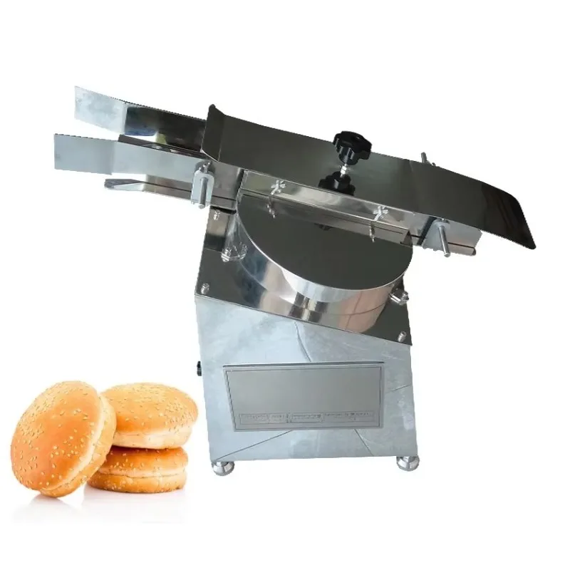 

Multifunctional hamburger slicer, automatic hamburger bread slicer