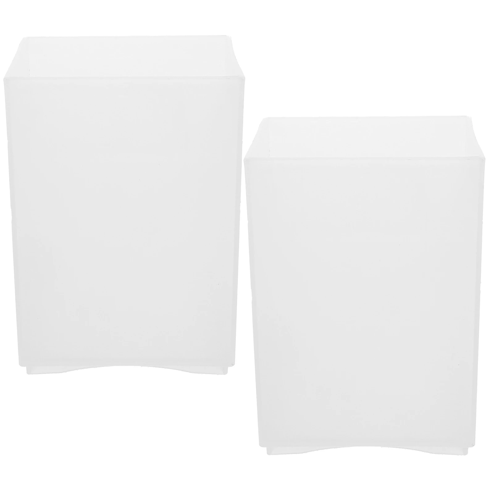 

2Pcs Plastic Pen Holder Sturdy Desktop Stationery Organizer Keeps Desk Tidy Long Lasting Use Lightweight Portable