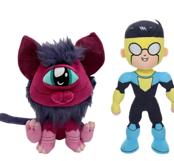 

25cm Invincible Season Mark Grayson Thragg Plush Toys Pendant Anime Figure Cute Invincible Mark Grayson Collect Doll Toy Gift