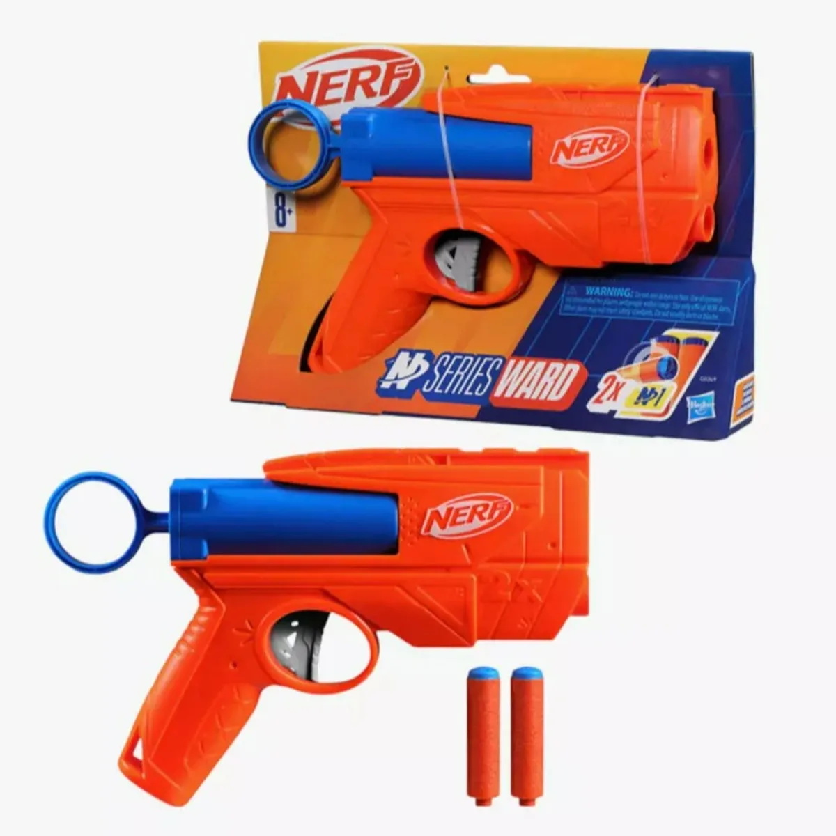 

Hasbro NERF N SERIES WARD for Battle Games Toys with 2 Nerf N1 Foam Darts Gift G0349