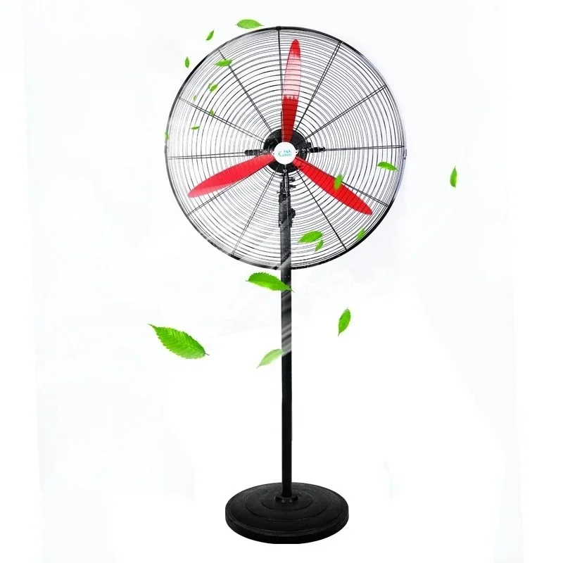 3-Phase Mobile Electric Waterproof Daniel Industrial Cooling Metal Bracket Floor Fog Fan Industrial Wall Mounted Fan