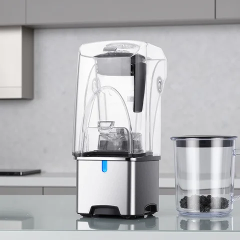 2200W Professional Smart Timer Blender Mixer Juicer Food Processor Ice Smoothies Crusher Electric Blender Mixer 110V-240V