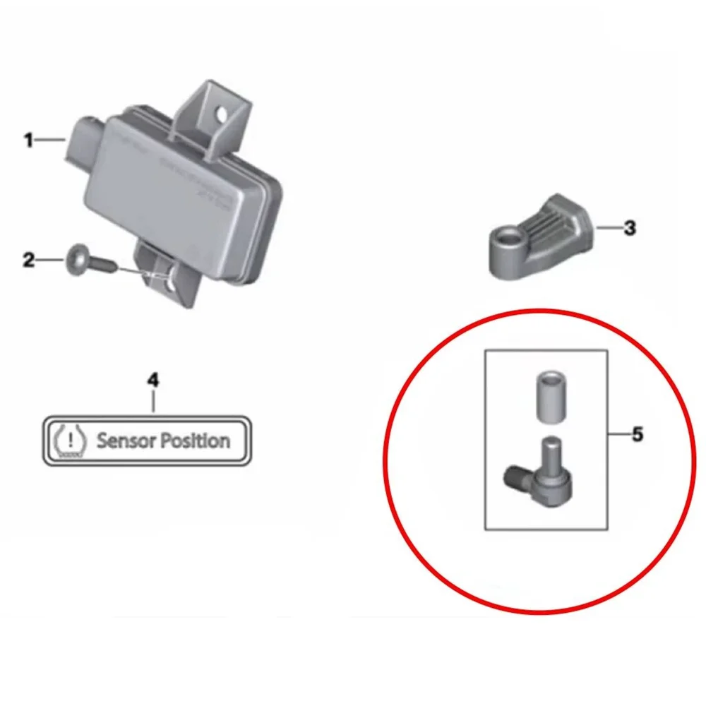 Moto Reifendrucksensor-Schraube für BMW S1000RR XR M1000R K1600B K1600GTL R1250GS 1290 Super Reparatur-Kit Winkelventil 36318388689 – Detail 5