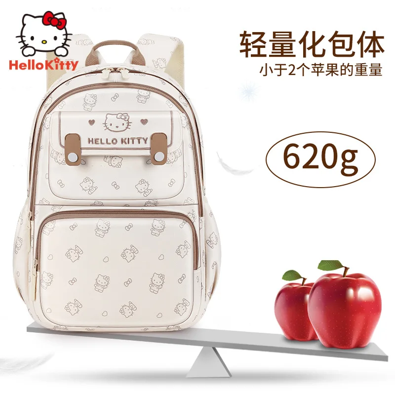 hellokitty schoolbag female elementary school girls third to sixth grade large-capacity spine protection backpack