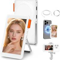 Selfie Monitor Screen Magnetic Screen Mirroring Back Camera Monitor with Desktop Stand Bluetooth Focus Selfie Monitor Screen