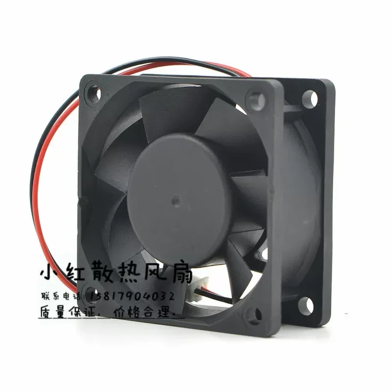 Jamicon 6025 6CM 12V 0.23A JF0625B1H-R Double Ball Bearing Inverter Silent Fan for Computer Cooling