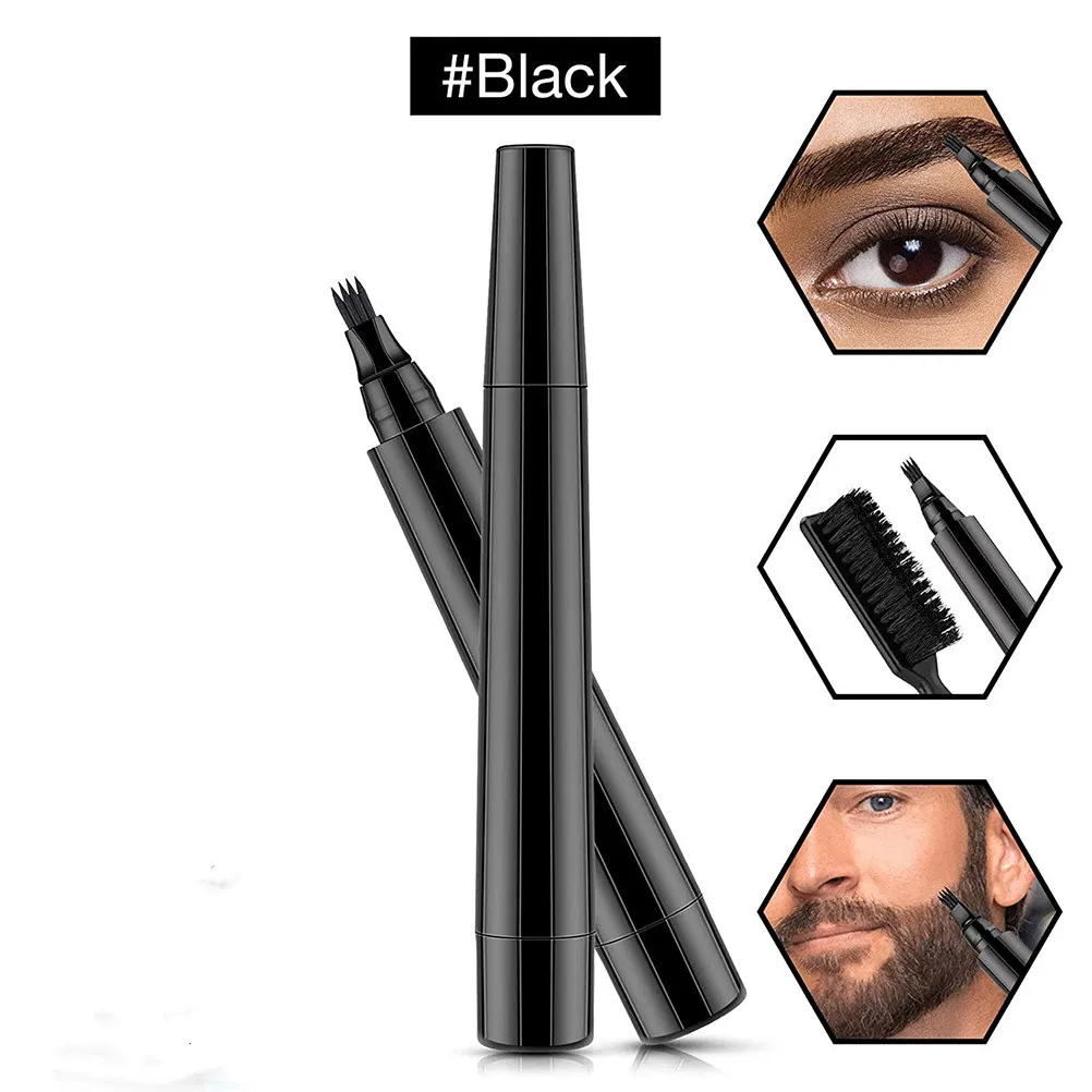 

Mustache Repair Pen Beard Pencil with Brush Grooming Supplies Filling for Men Male
