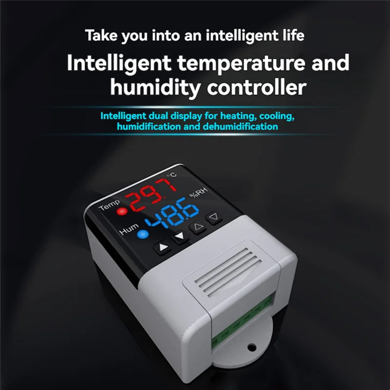ترموستات واي فاي ذكي DTC3200 لاسلكي مع مستشعر SHT20 للتحكم في درجة الحرارة لأحواض السمك المنزلية
