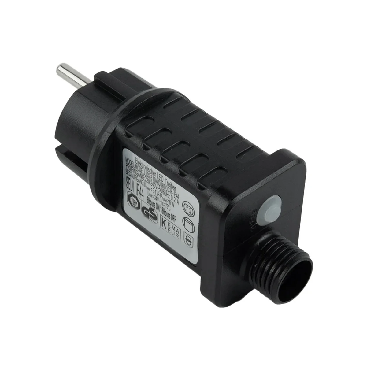 Supernew Power Adapter 31V 6W 193MA Output Current 100V-240V Waterproof Electronic Adapter Eight Function Power Adapter EU Plug