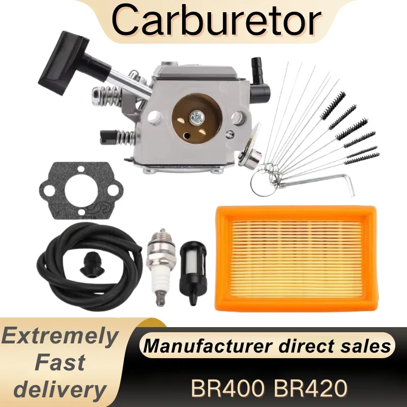 

Carburetor Kit for Stihl BR400 BR420 BR320 BR380 4203 120 0601 Backpack Blower