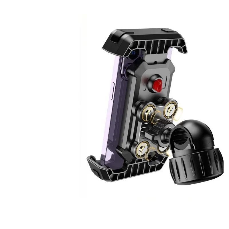 

Cycling Phone Stand Bike Adjustable Handlebar Phone Mount Mountain EBike Scooter Quick Release Phone Holder Fits 4.7-7" Phones