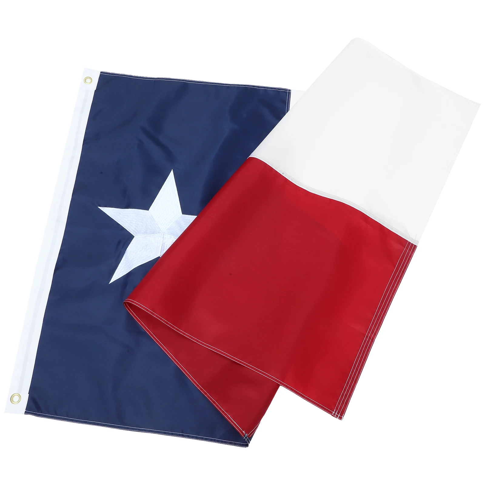 

1pcs Embroidered Texas 90x150cm Durable Polyester Garden Flag FadeResistant Decor Yard Banner Ornament