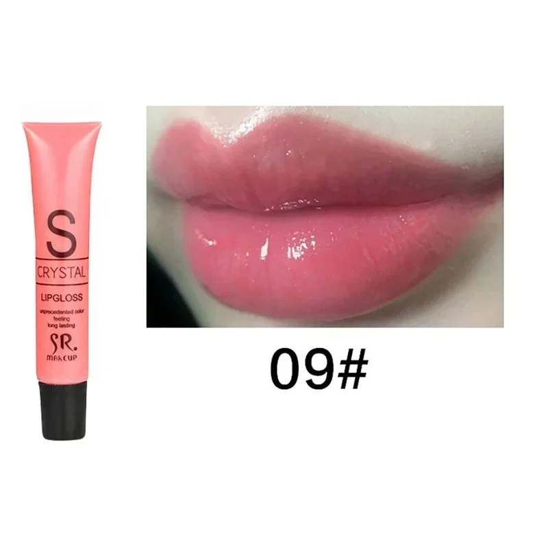 Jelly Glitter Liquid Lipstick 12 Colors Long Lasting Nude Moisturizing Juicy Shimming Lip Gloss Party Sexy Lips Makeup Cosmetic