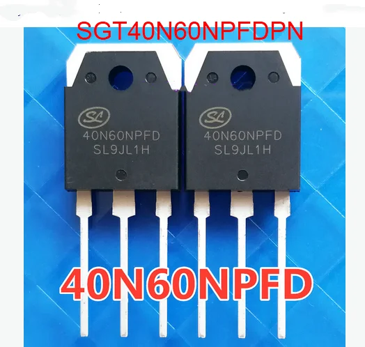 10PCS/lot 40N60NPFD TO-3P 40N60 600V 40A IGBT SGT40N60NPFDPN TO3P in stock