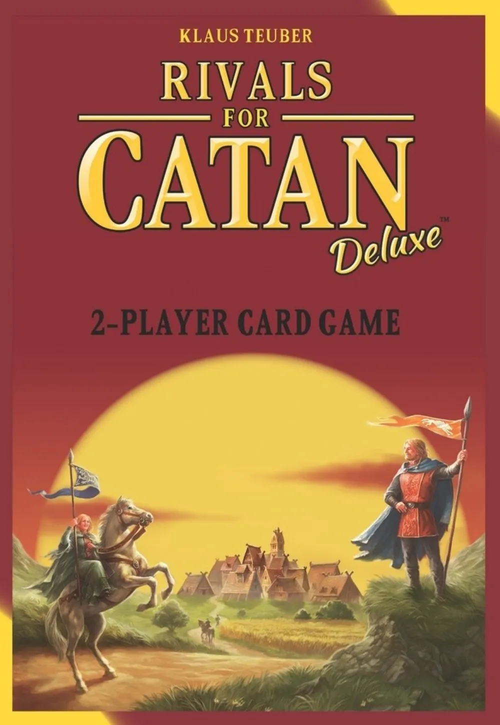 

Rivals for CATAN Deluxe Card Game – 2-Player Strategy Game, Ages 10+, Build, Trade & Conquer, Fun for Family, 45-60 Min
