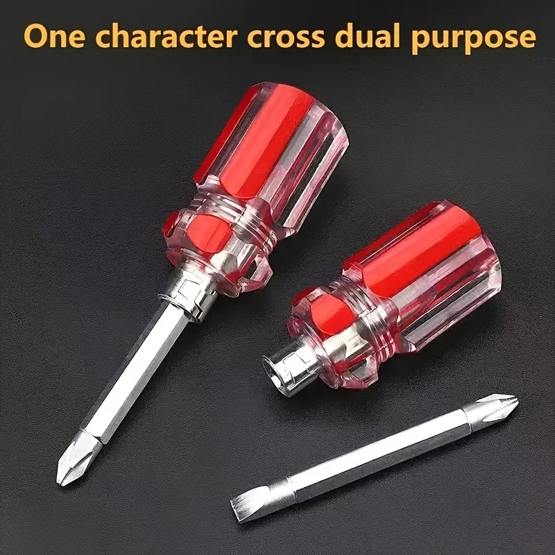 

1 Piece of Mini Magnetic Screwdriver, Telescopic Radish Head Screwdriver, Both Ends Can Be Used