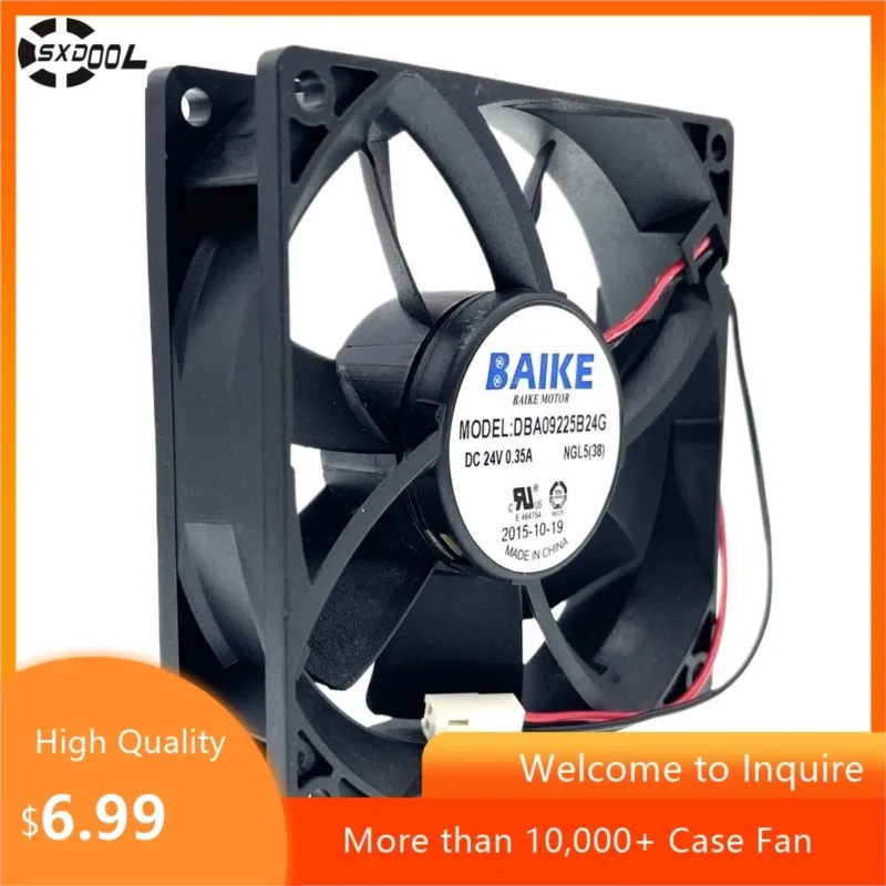 

9225 24V Fan For BaiKe DBA09225B24G 92x92x25mm 24V DC High-Speed 4000RPM Cooling Fan for Welding Machines