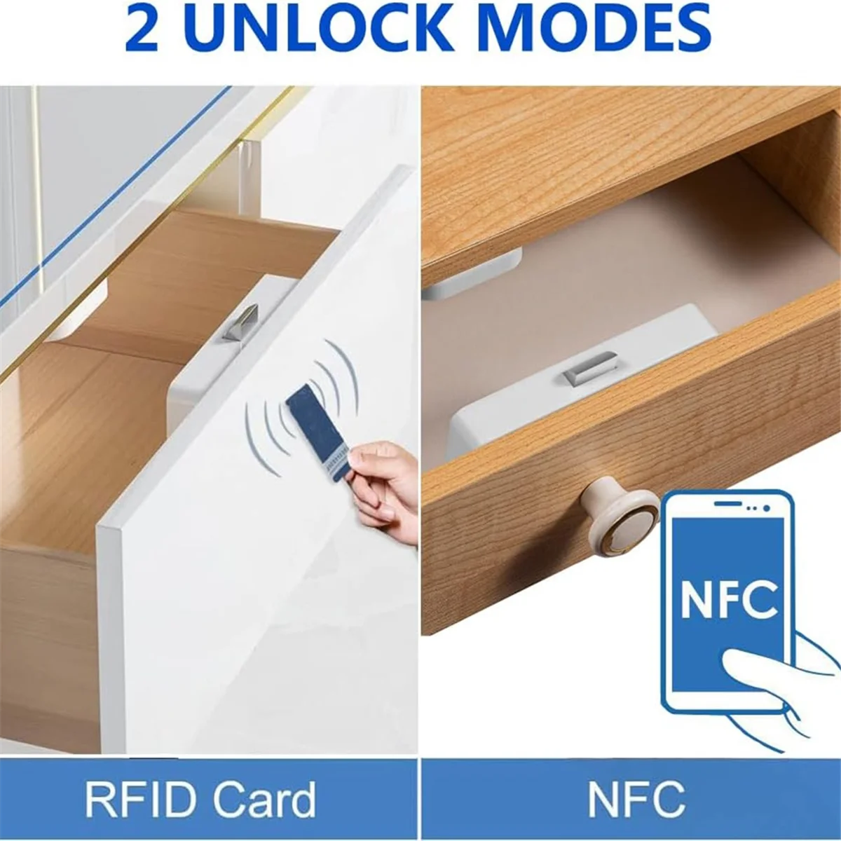 Горячий скрытый замок для шкафа, умный NFC RFID электронный замок для безопасности детей «сделай сам» для шкафа, ящика, шкафа