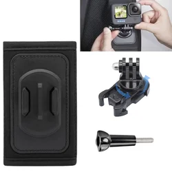 Backpack Strap With 360° Rotate Buckle J-Hook Quick Release Shoulder Mount for GoPro Hero 12 10 9 8 7 6 5 Dji Action 3 Camera