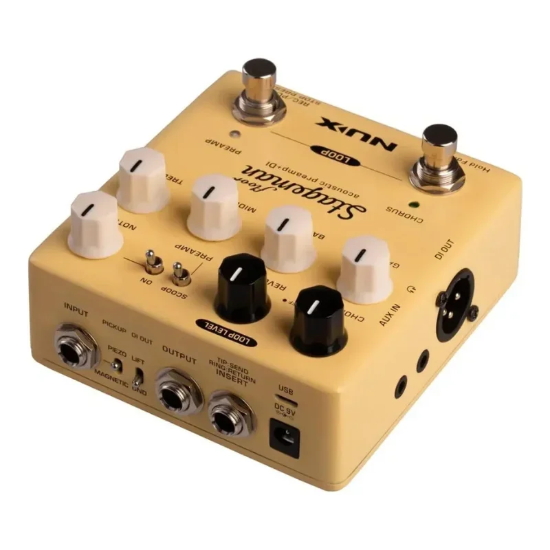 NUX Stageman Floor NAP-5 Pedal Electric Guitar Effects  Digital Effects & Looper Function Highly Sensitive EQ & Natural Sound