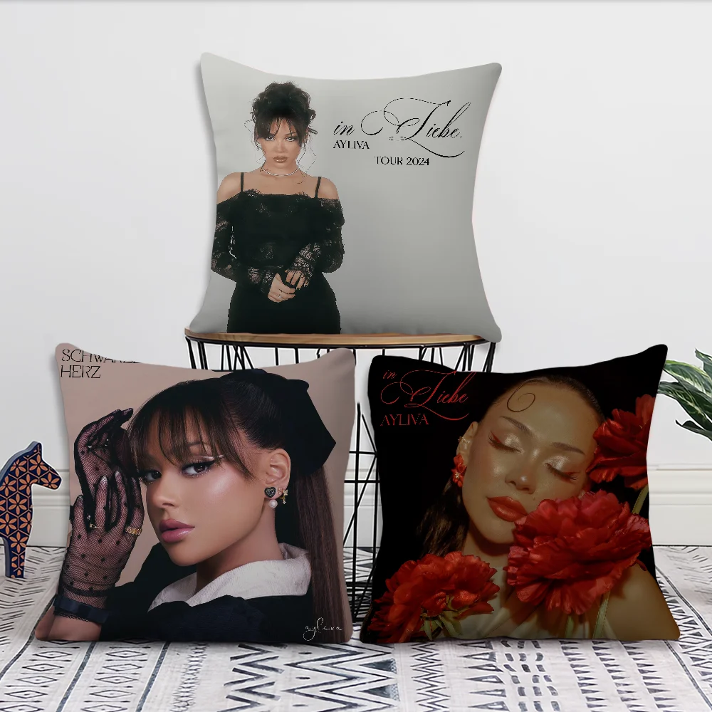 Singer Aylivas in liebe Pillow Case Living Room Headboard Bedroom Office Cushion Cushion Sofa Nap Time