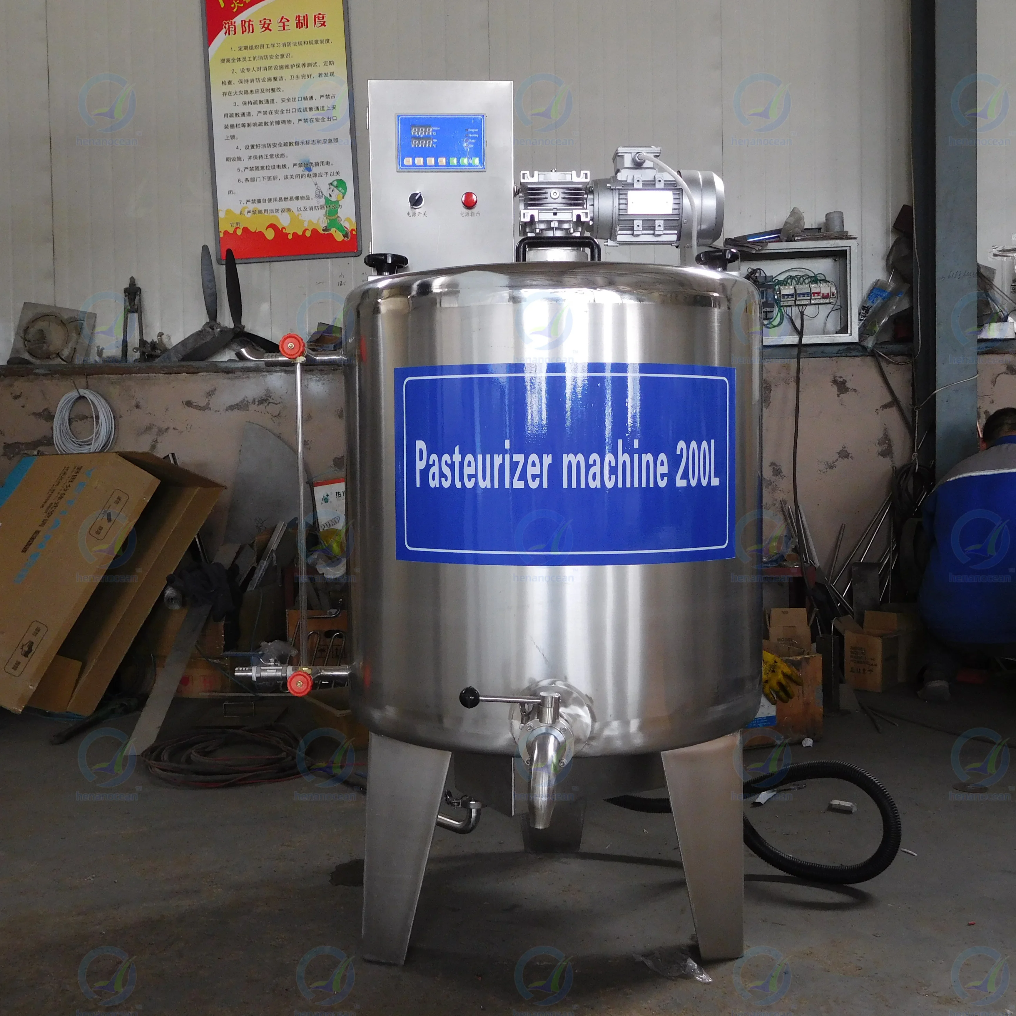 Pasteurizer Egg Small Honey Portable Milk Liquid Gelato Dairy Pasteurize Machine for Juice