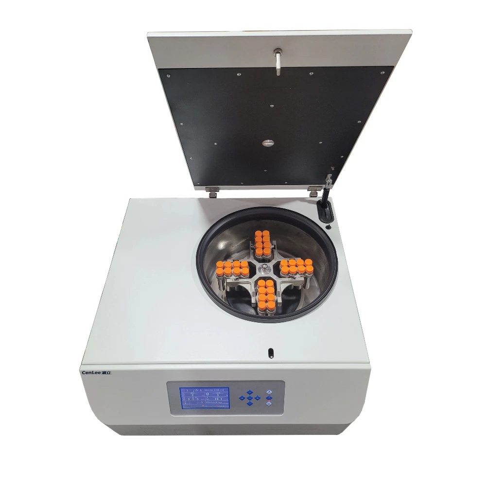 Hot Sale TDL5M Table Top Low Speed Centrifuge Machine Refrigerated Centrifuge 4x100ml 6000rpm Swing Centrifuge Laboratory