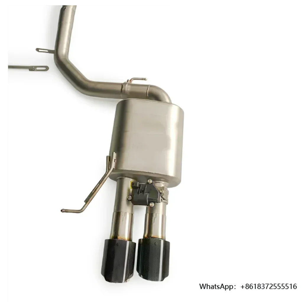 

X High-Performance Racing Pipe 304 Stainless Steel Valvetronic Catback Exhaust System For F10 550I Enhanced Exhaust Pipe
