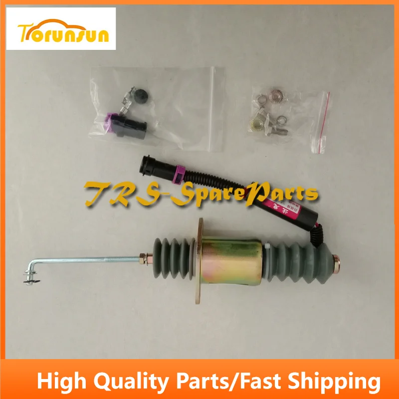 

for weichai marine engine WD12 stop solenoid 24v 612600081531