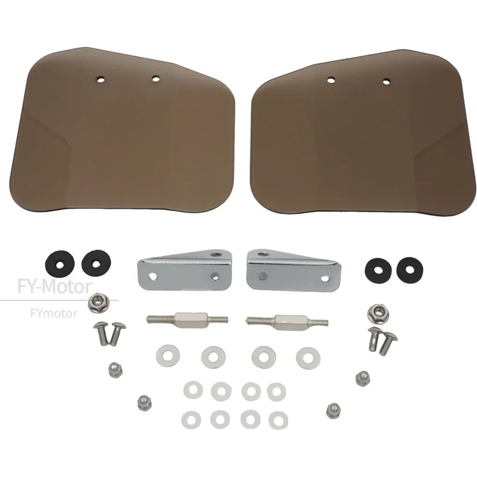 Motorcycle Hand Guard Deflector Mount Tint Mirror Wind Case Accessories Fit  For Honda Goldwing GL1800 2011-2017 F6B 2013-2017