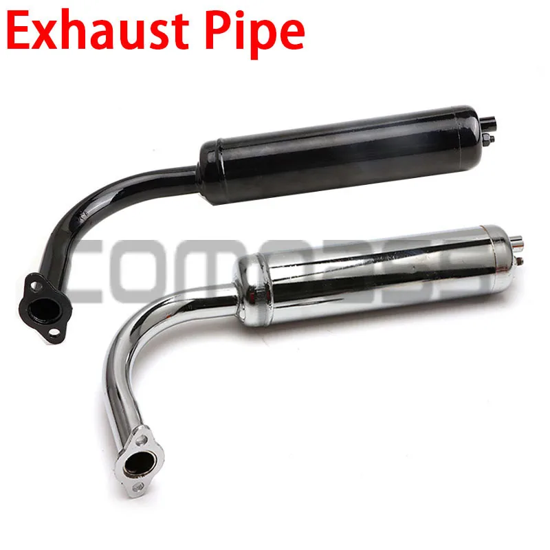 

Mini bicycle accessories two-stroke engine for 49CC 60CC 80CC exhaust pipe muffler chimney iron row