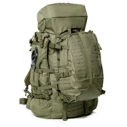 MT Military 100L Large Tactical Racksack Army Molle Hunting Backpack with Hydration Pack, ILBE Outdoor Tourist Bags Olive Drab