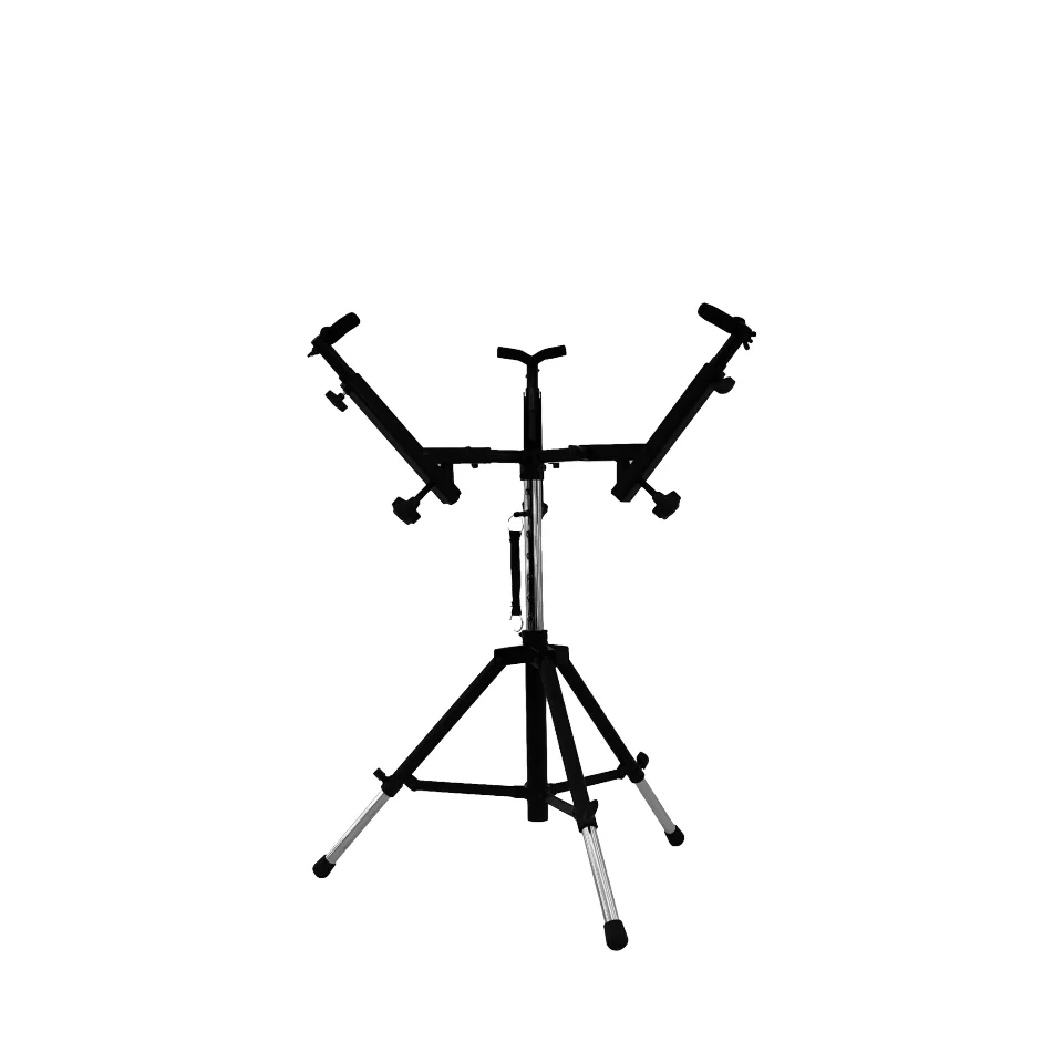 Multifunction Snare Drum Stand Drumstick Storage Folding Rack Adjustable Percussion Instrument Accessories