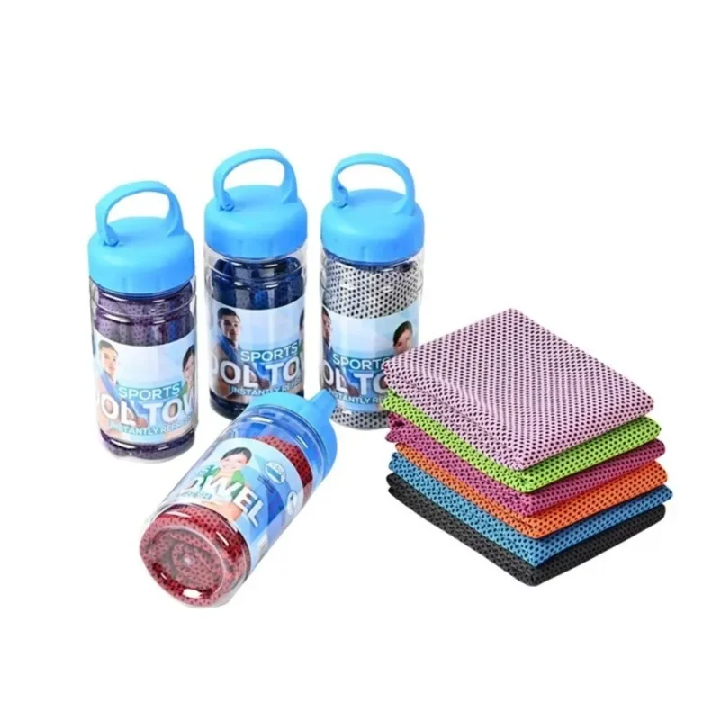 Breathable Cooling Towel Ultra Soft Lightweight Microfiber Towels Sunstroke Prevention Quick Drying Yoga Swimming Gym Towel