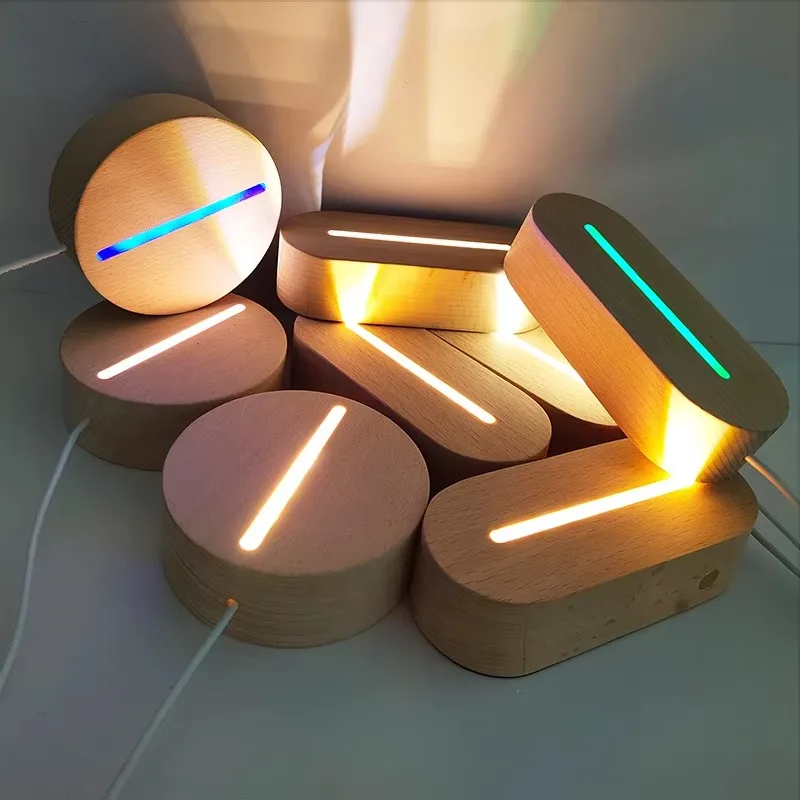 

Creative DIY RGB Light Emitting Diode 3D Notepad Acrylic Electronic Information Light Emitting Notes Erasable