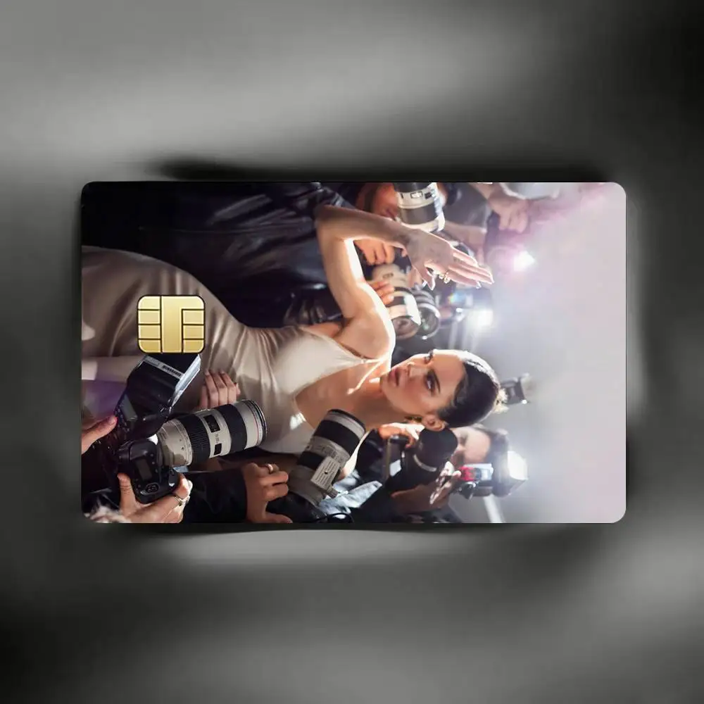 K-Kendall J-Jenner Decorative Waterproof Film Skin Cover Credit Card Stickers Debit Front Bank Bus Pass