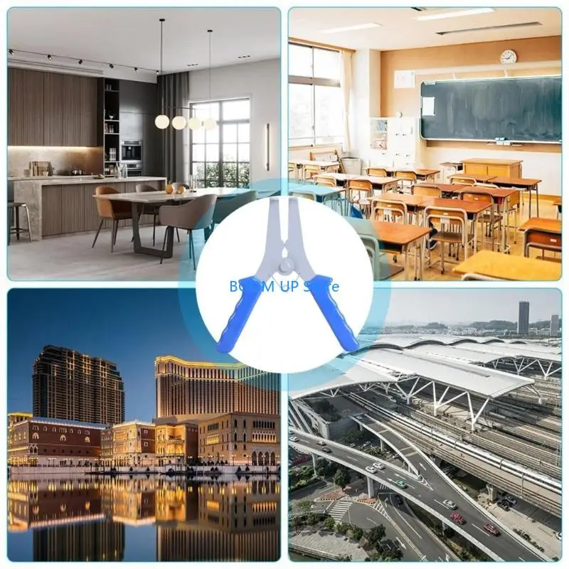 

Miter Clamps for Frames Moldings Steel Miter Pliers Clips Installation Spring B46A