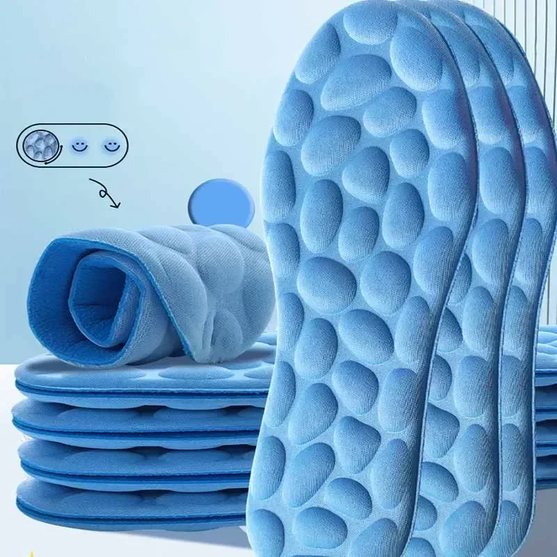 Breathable Pads Sole Foam Orthopedic Women For Cushion Sport Massage Feet Shoes Memory Insoles Running Shoe Men