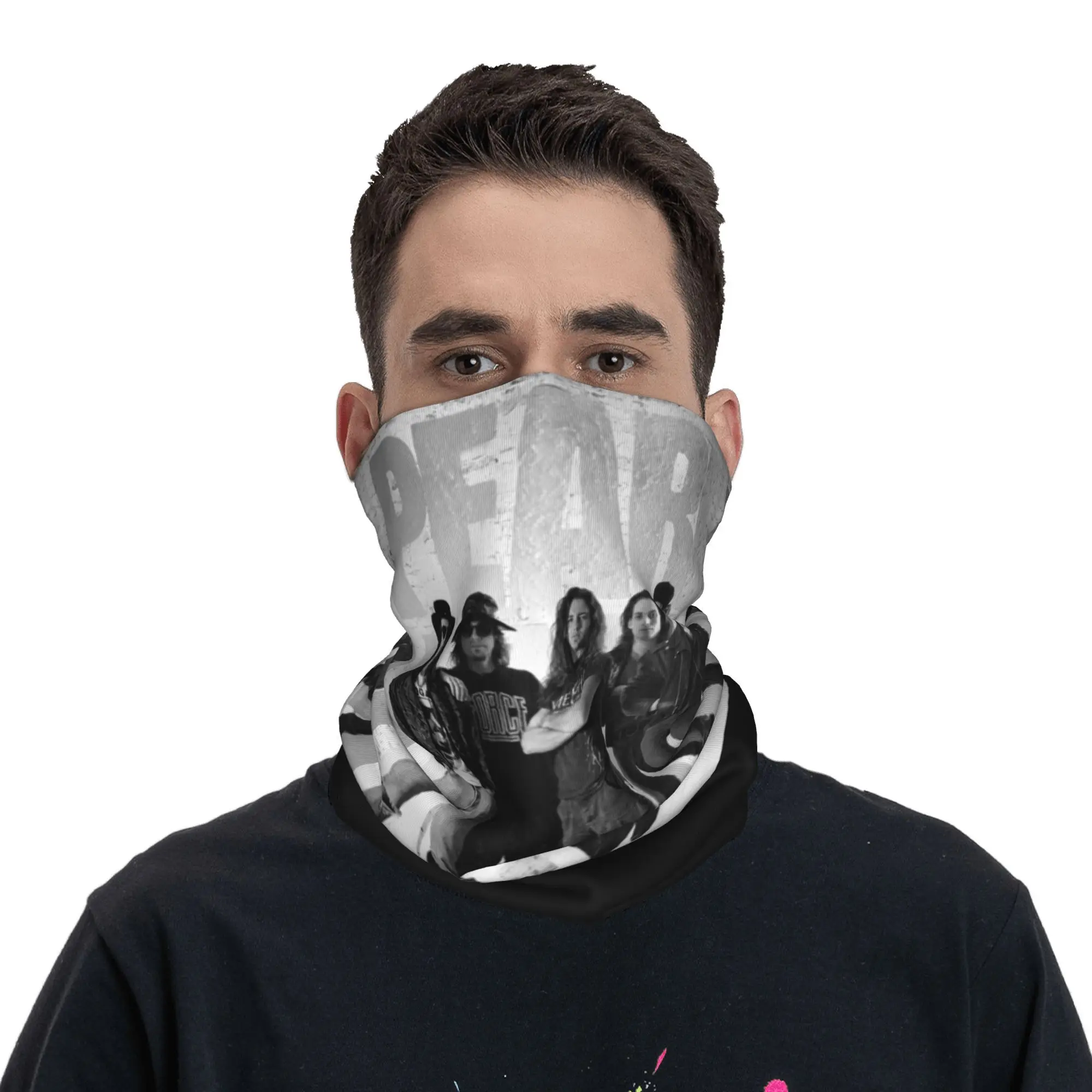 

Pearls Jam Band 2024 World Tour Rock Concert Bandana Neck Gaiter Printed Mask Scarf Warm Balaclava Hiking Fishing For Men Women