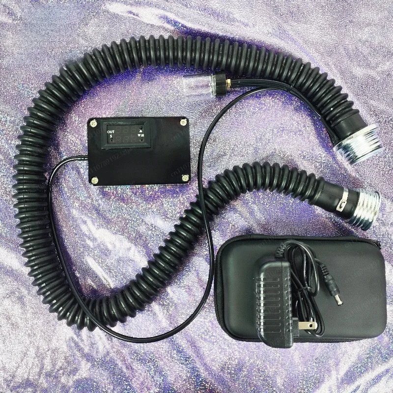 un-conjunto-de-maquinas-de-conduccion-de-gas-con-ciclo-infinito-temporizado-un-conjunto-de-pantallas-de-carga-con-indicador