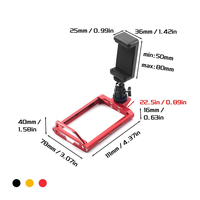Baby-Metal Transmitter Protector Frame And Phone Holder For Flysky Noble NB4 NB4Pro NB4+ Remote Control RC Aircraft