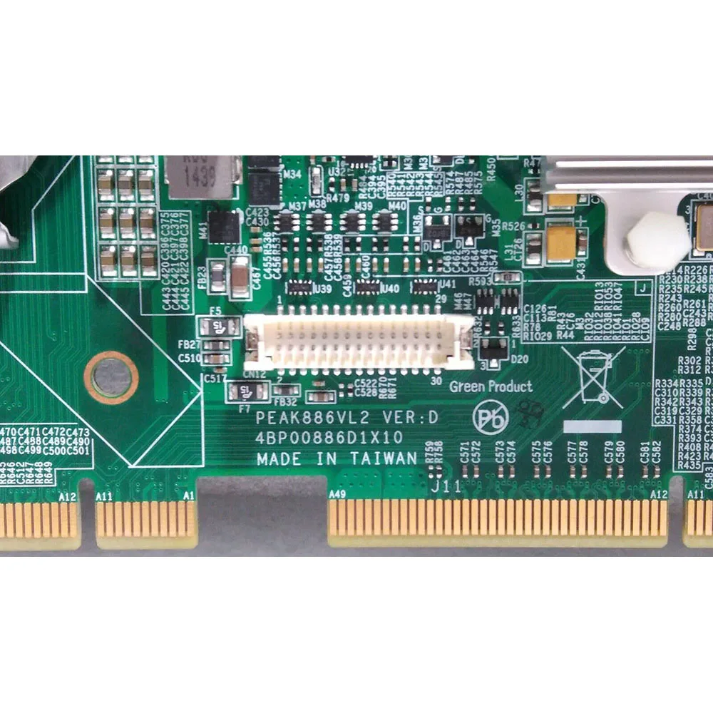 Voor Nexcom Full-Length Industriële Besturingsapparatuur Mainboard Peak886 Dual Netwerkkaart 4bp00886d 1X10 Peak886vl2 Ver: D